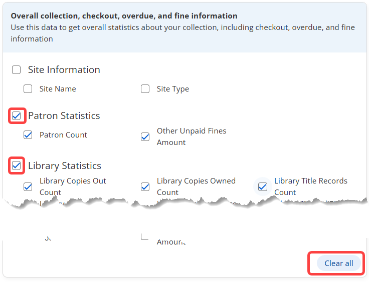Report Builder Step 1, select columns.